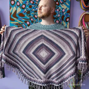 Geogradient Shawl Kit