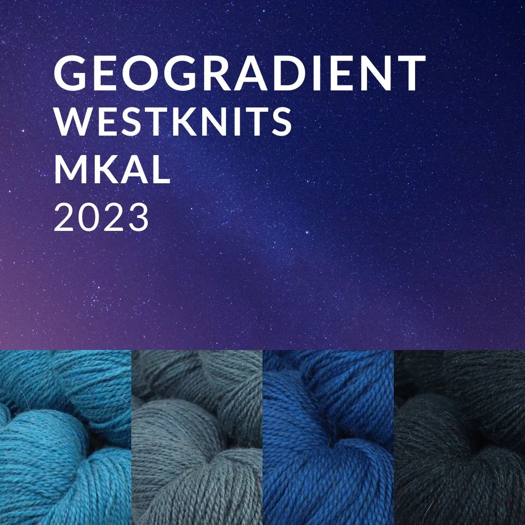 Geogradient Shawl Kit