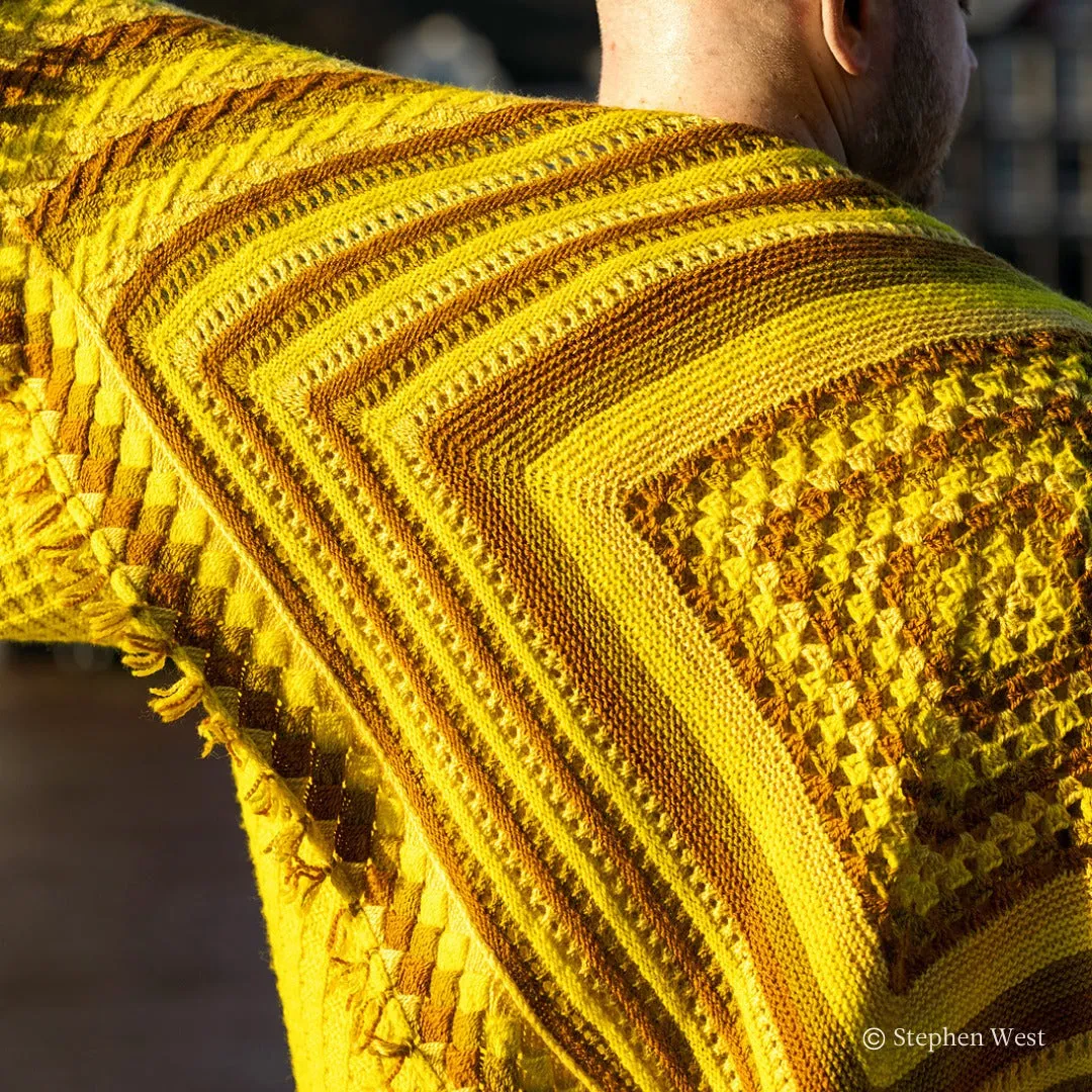 Geogradient Shawl Kit