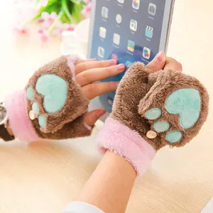 Half Finger Cat Claw Style Gloves