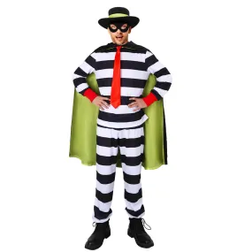 Hamburglar Cosplay Costume Halloween Outfits Vikidoky (M-XL Ready to Ship)