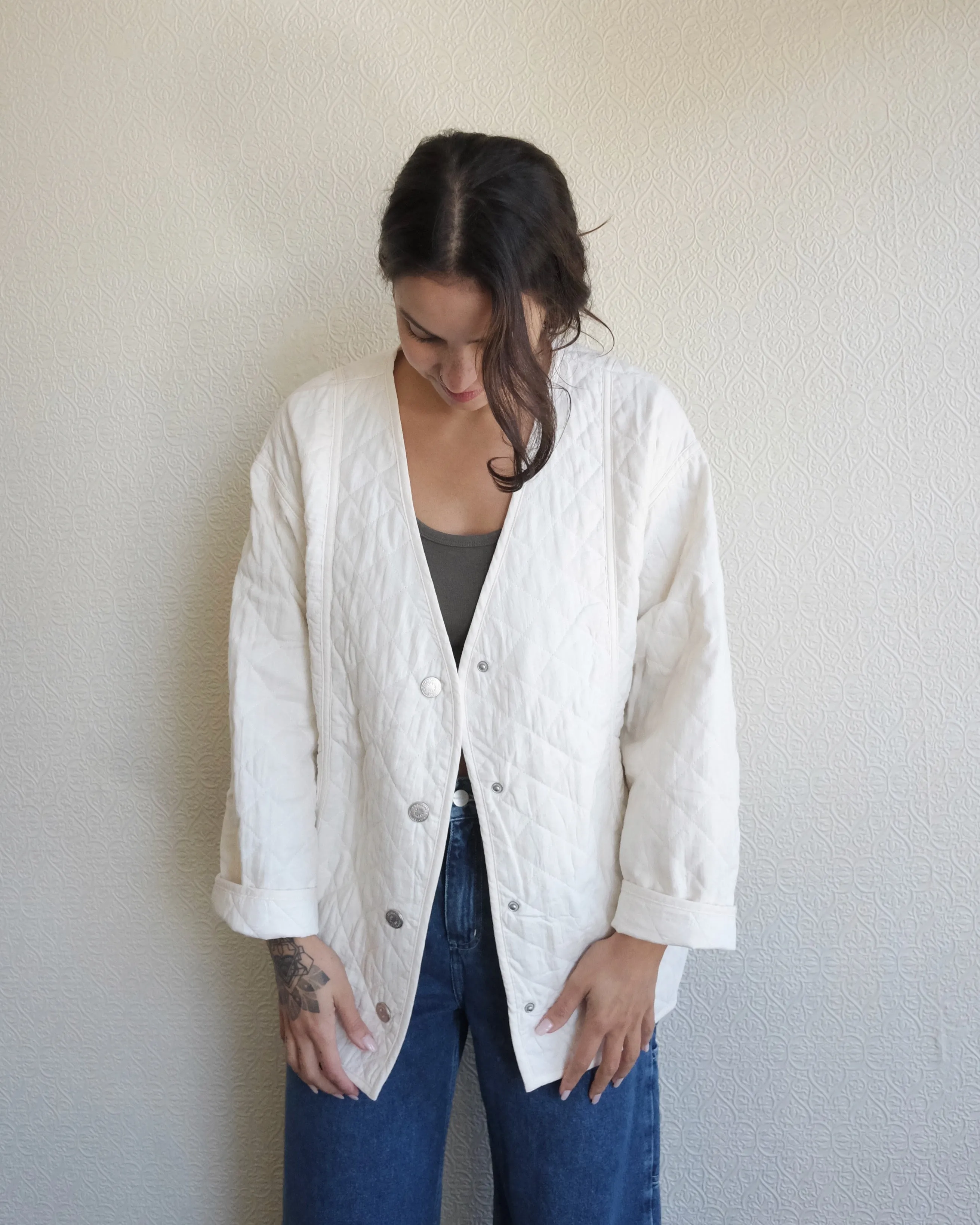 Harlow Jacket, Ecru