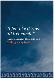 Having suicidal thoughts and finding a way back - HE2538