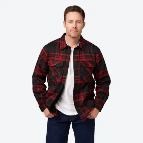 Heated Flannel Jacket Men's