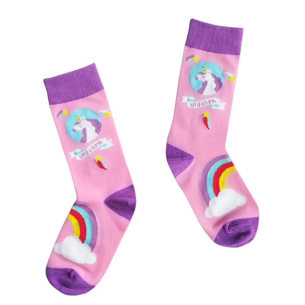 Himiyako Cute Funny Socks w/ Japanese Anime Patterns DMH18FW04