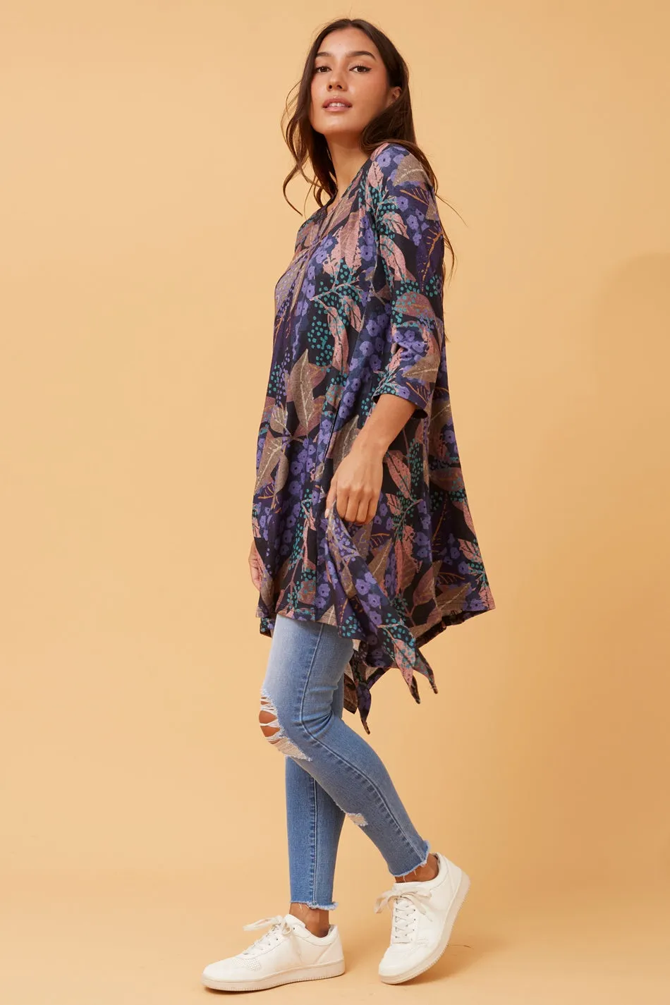 HOSHI BOTANICAL PRINT TUNIC