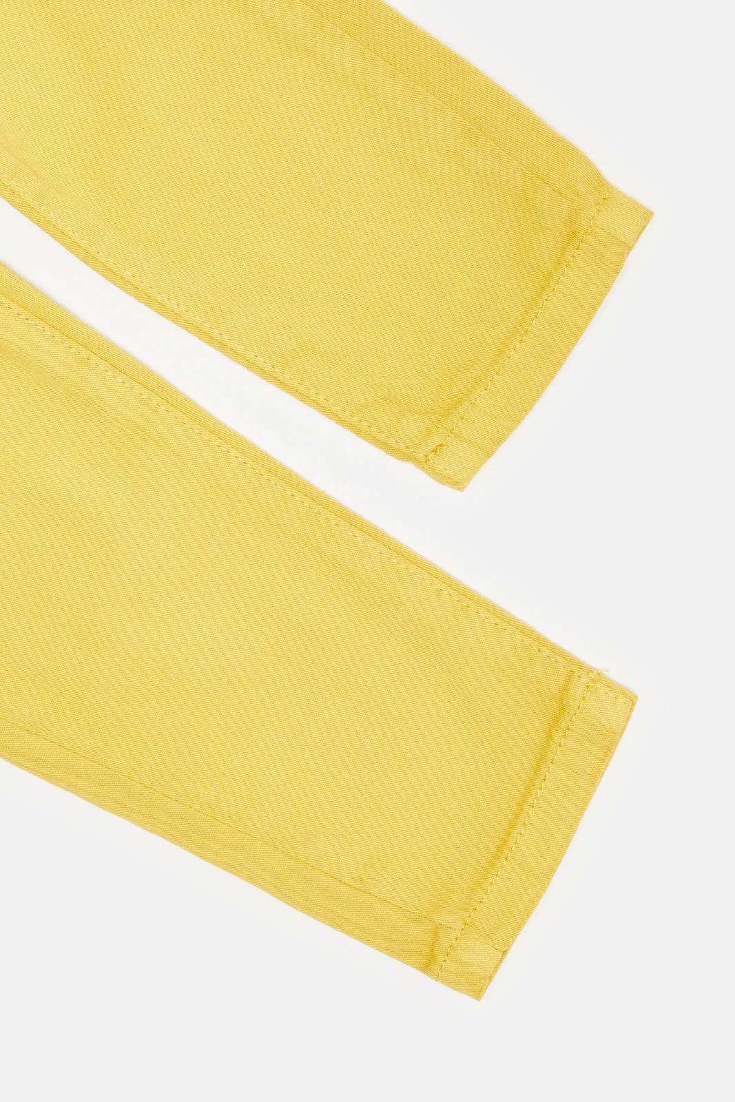 Infant Boys Mustard Chino Pant