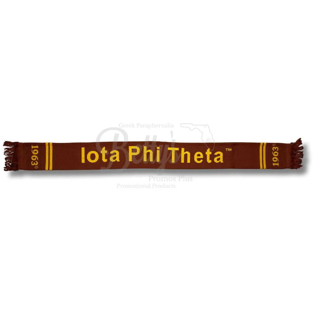 Iota Phi Theta ΙΦΘ Fraternity Knit Scarf