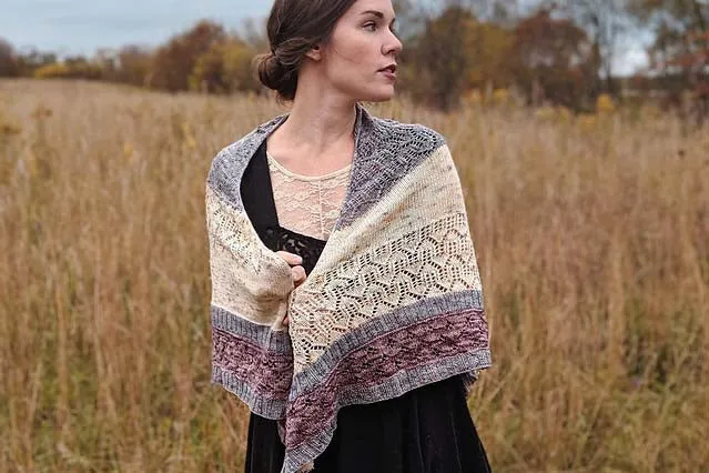 Junkyarn - Bronte Sisters Shawl Kit