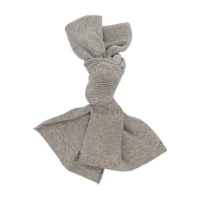 Knitted Cashmere Scarf in Beige