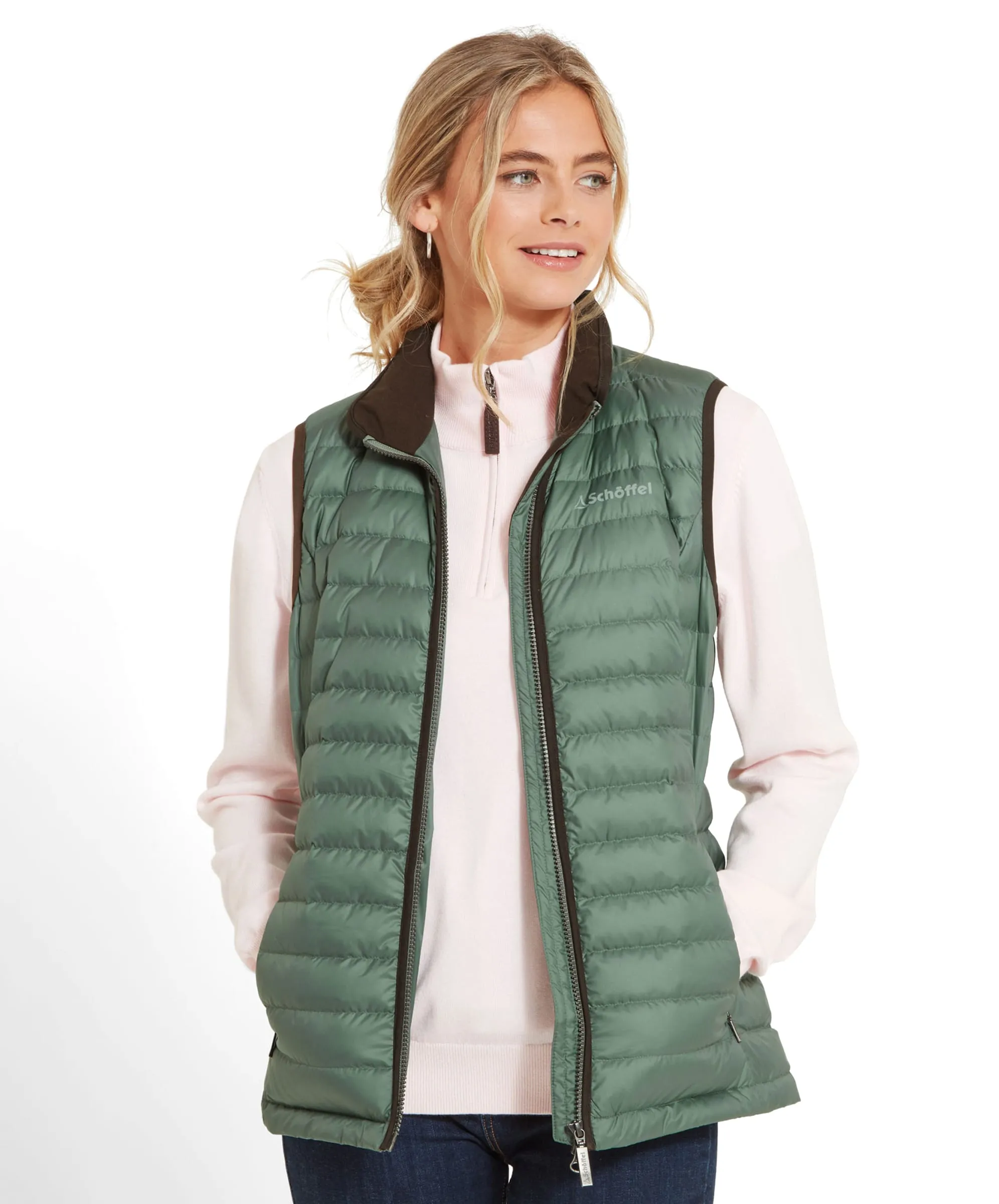 Launde Down Gilet - Laurel