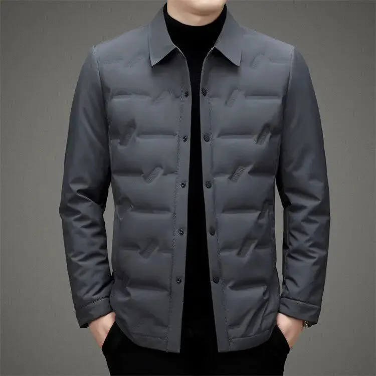 Lightweight White Duck Down Warm Jacket