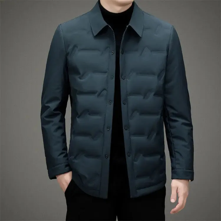 Lightweight White Duck Down Warm Jacket