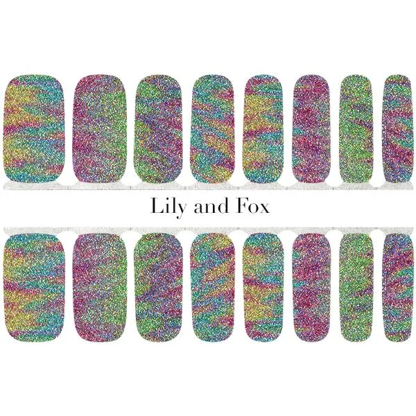 Lily And Fox - Nail Wrap - Good Vibrations