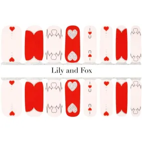 Lily and Fox - Nail Wrap - You Make My Heart Race