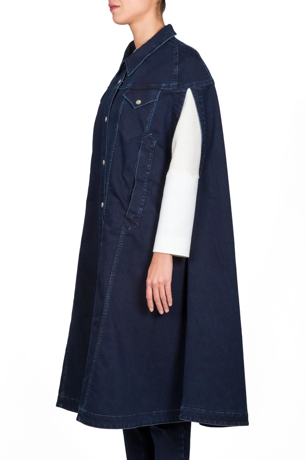 Long Cape Blouson