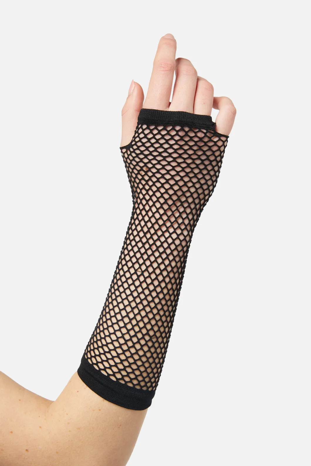 Long Fishnet Gloves