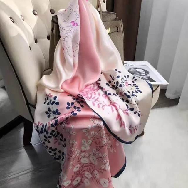 Long Silk Scarf