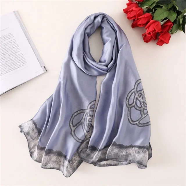 Long Silk Scarf