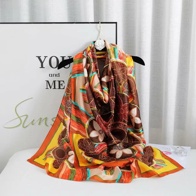 Long Silk Scarf