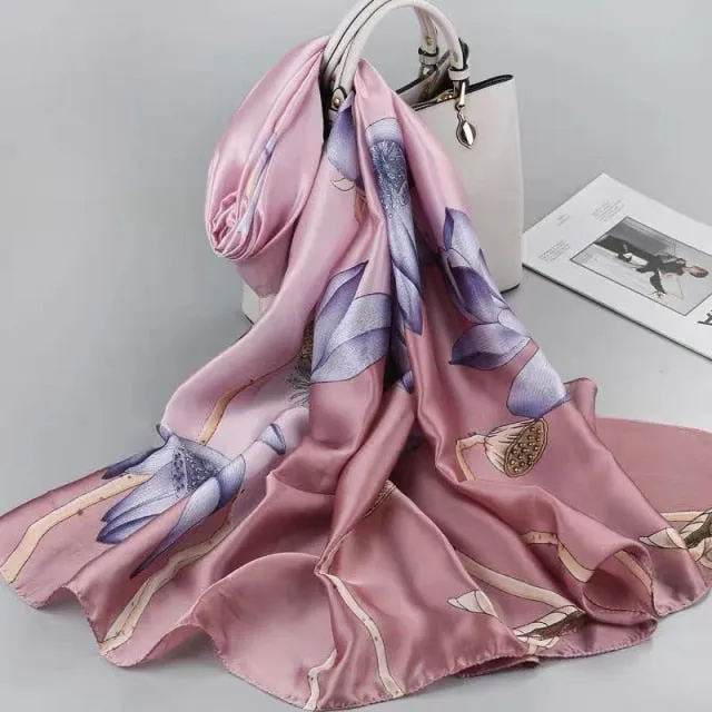 Long Silk Scarf