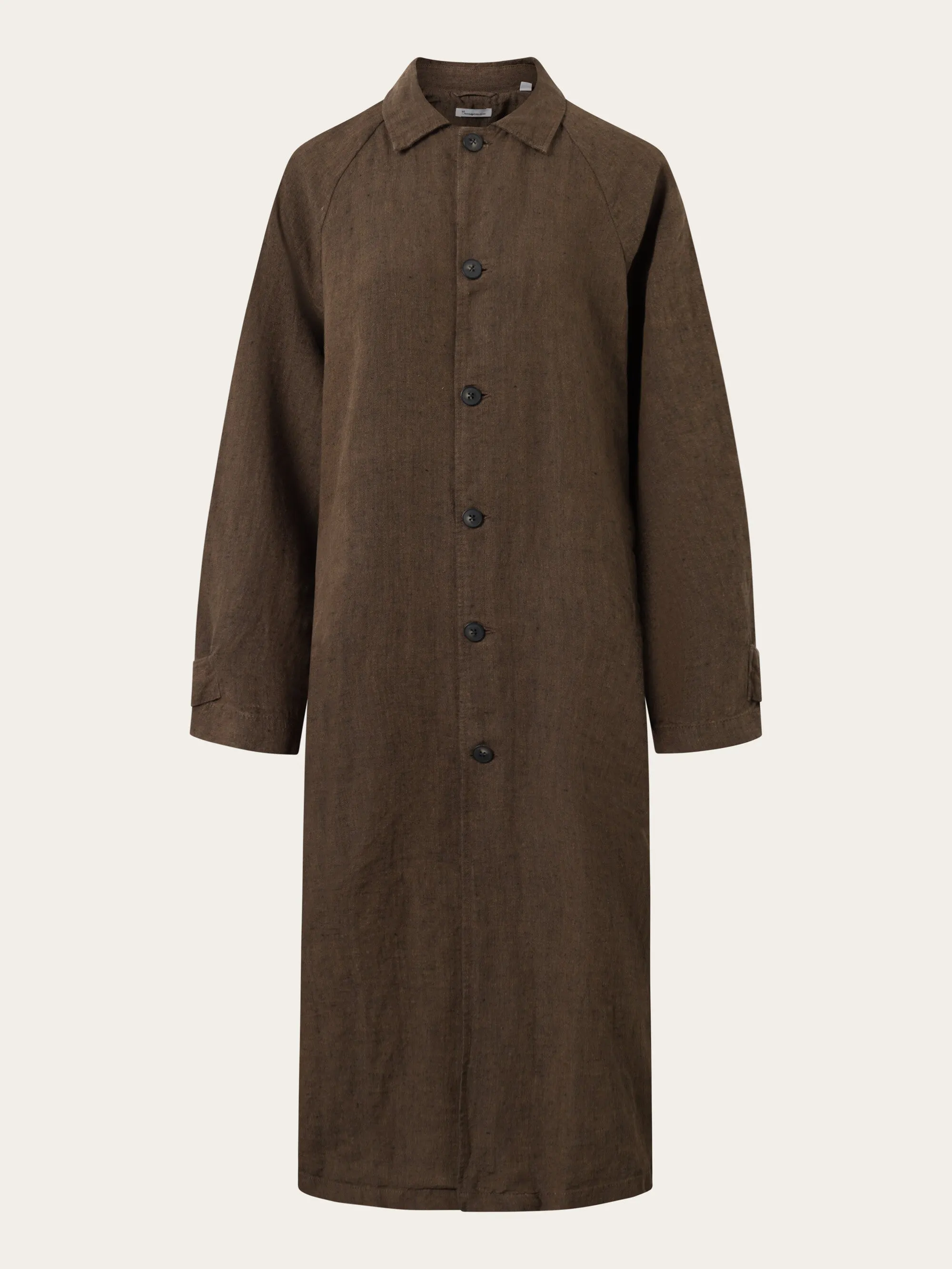 Loose linen car coat - Cub