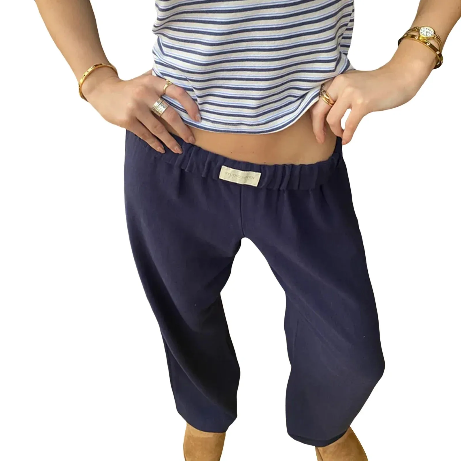 Loose Streetwear Daily Trousers Elastic Pants