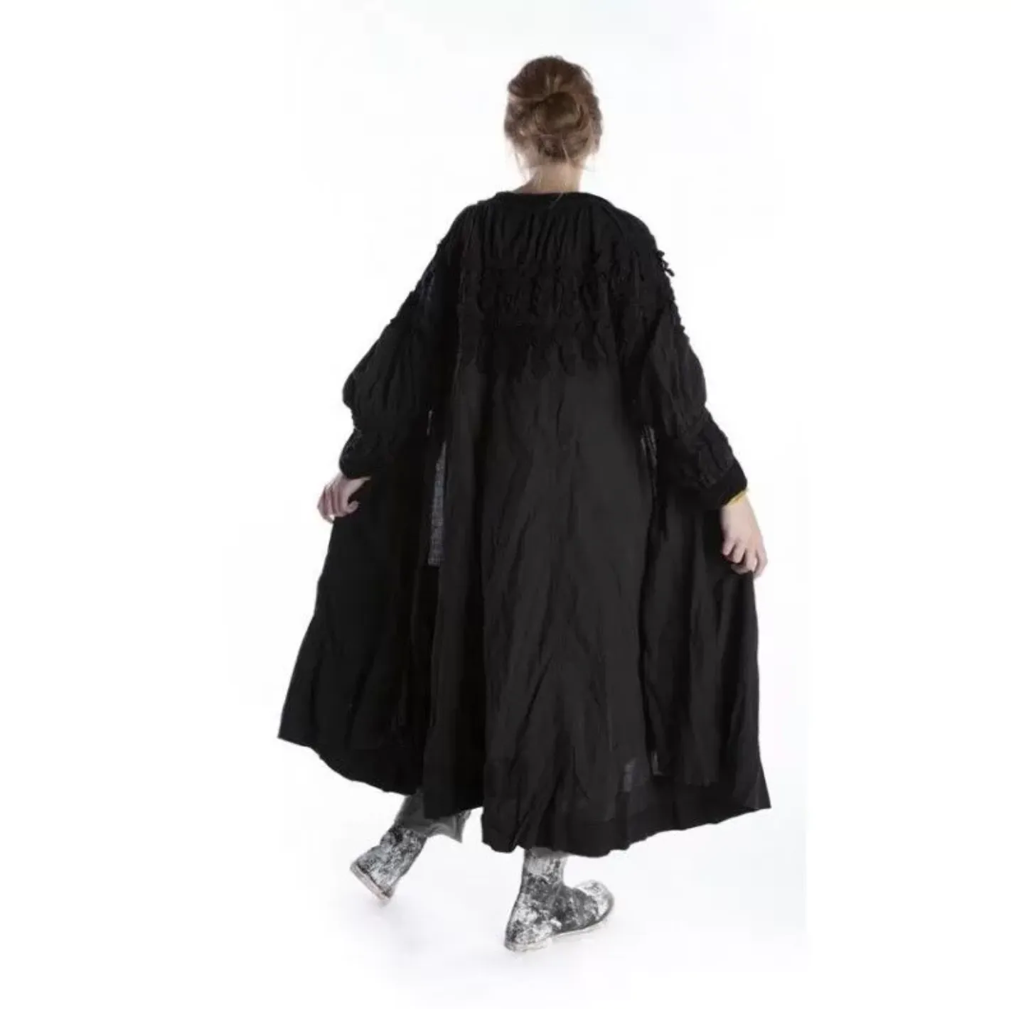 Magnolia Pearl 386 Linen Albertine Opera Coat Midnight