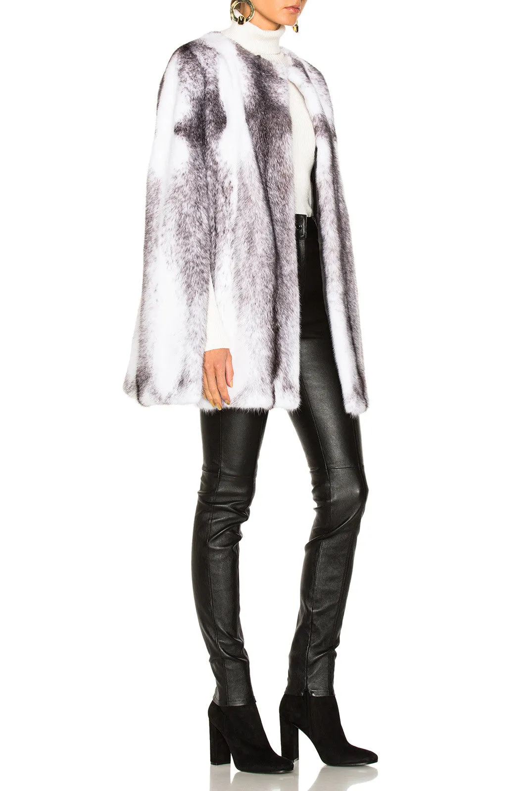 Maria Mink Fur Cape