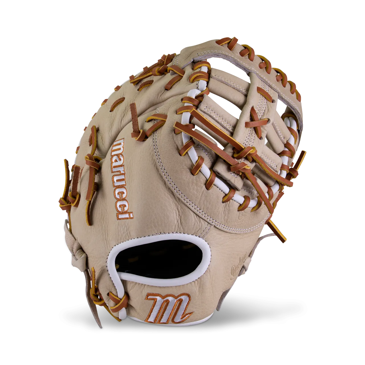 MARUCCI 1ST BASE GLOVE OXBOW M TYPE 38S1 12.75" DOUBLE POST WEB