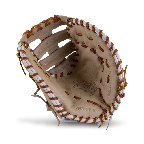 MARUCCI 1ST BASE GLOVE OXBOW M TYPE 38S1 12.75" DOUBLE POST WEB