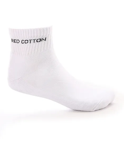 Men Socket Socks - White