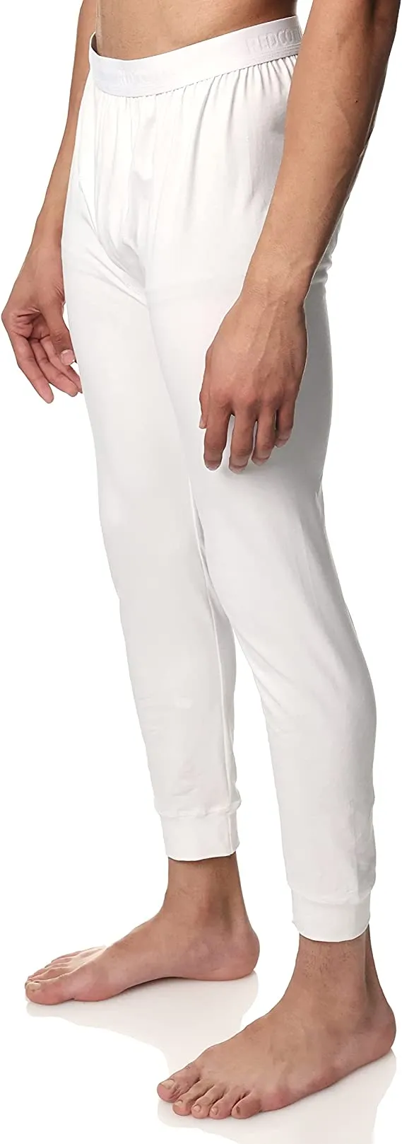 Men Thermal Pants - White