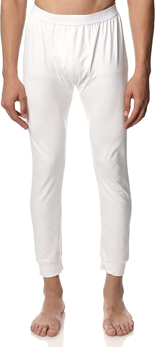 Men Thermal Pants - White