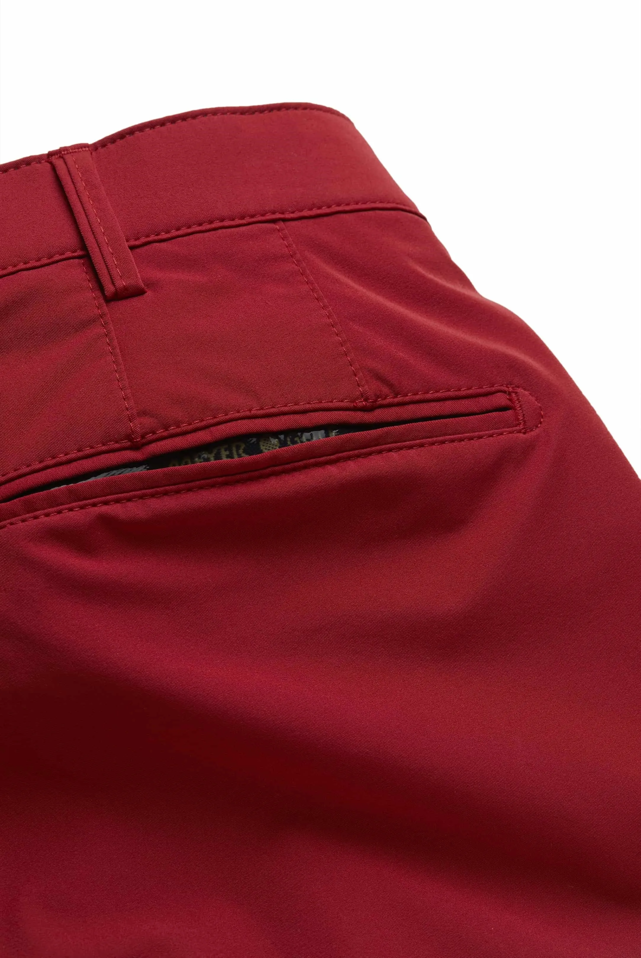 MEYER Golf Trousers - Augusta 8070 High Performance Chinos - Red