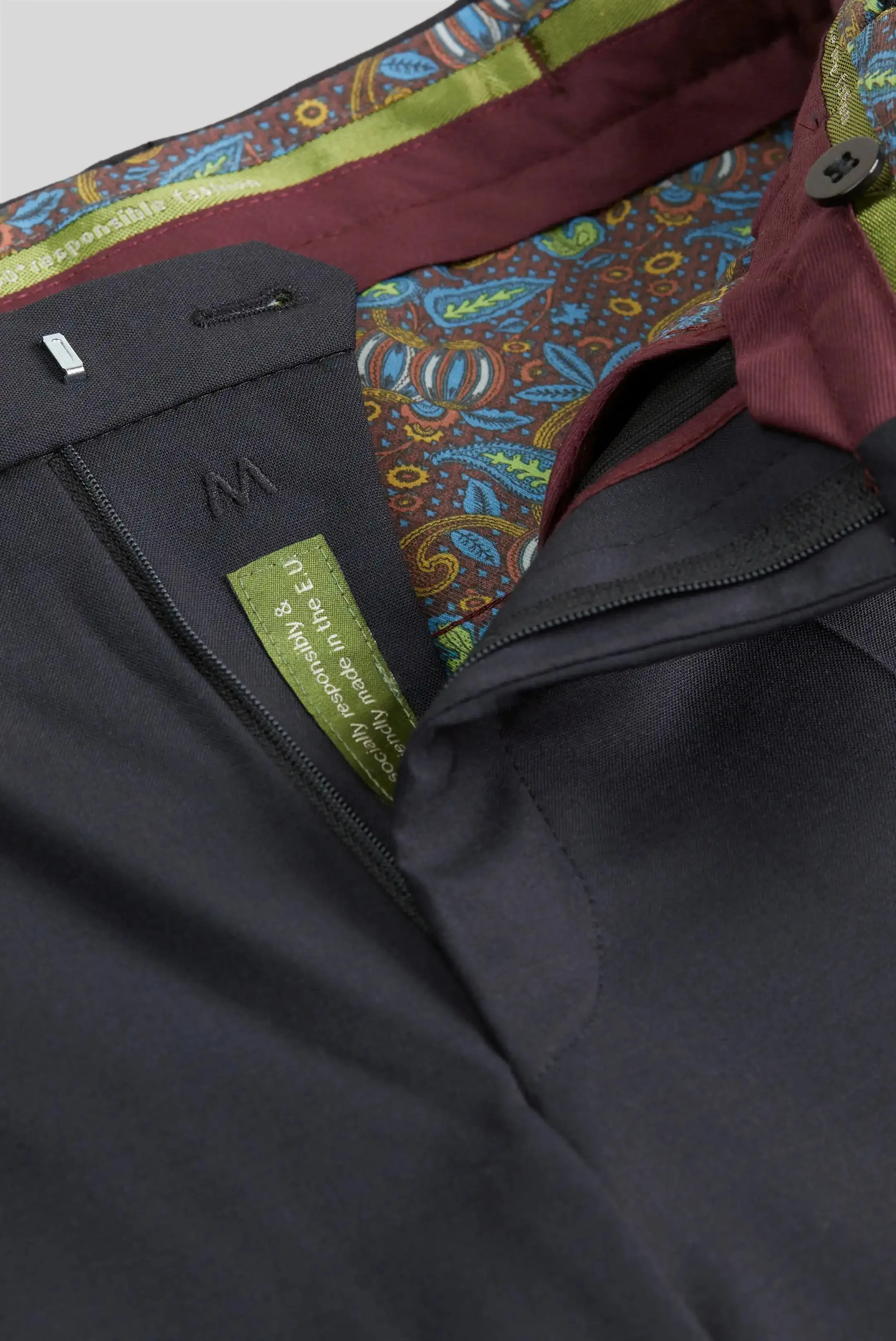 MEYER Oslo Trousers - 344 Flex Tropical Wool-Mix - Navy