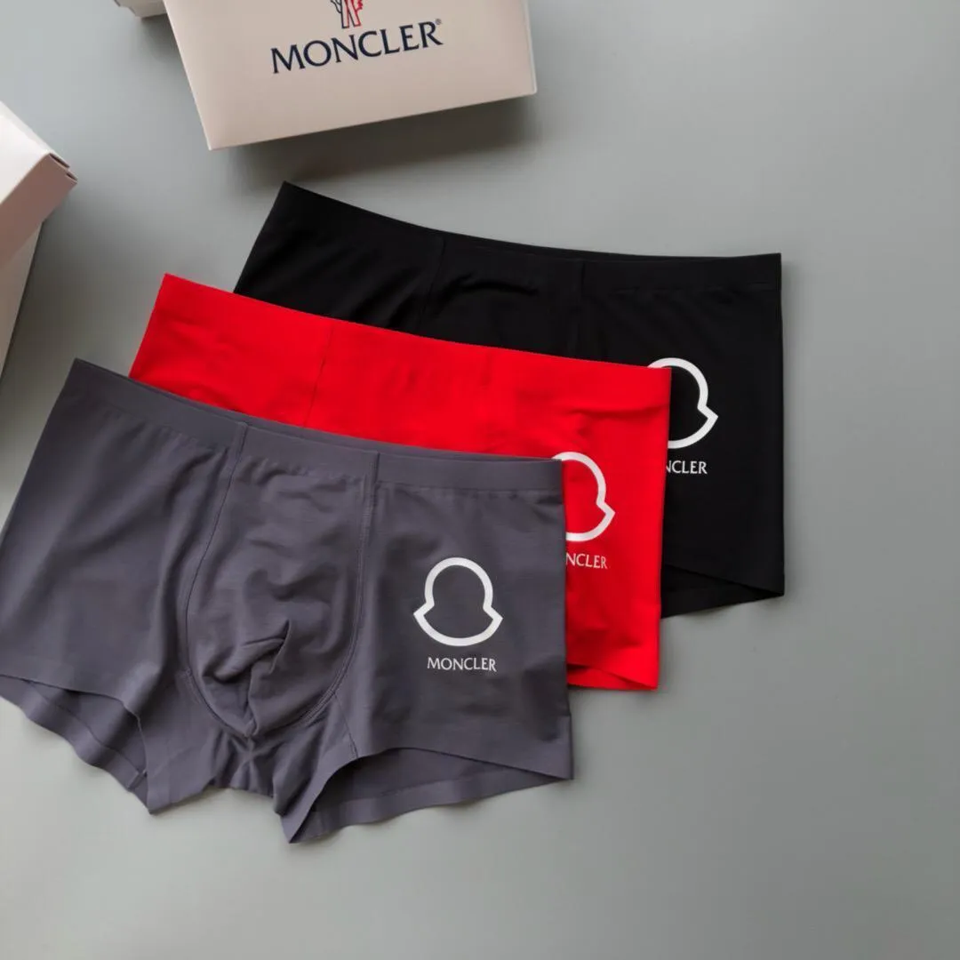 Monc 3 Packs Stretch Organic Cotton Boxers