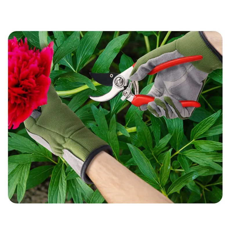 Multi-purpose Long Gardening Gloves Rose Pruning Thorn Proof Garden Gloves with Long Forearm Protection Gauntlets Unisex RE