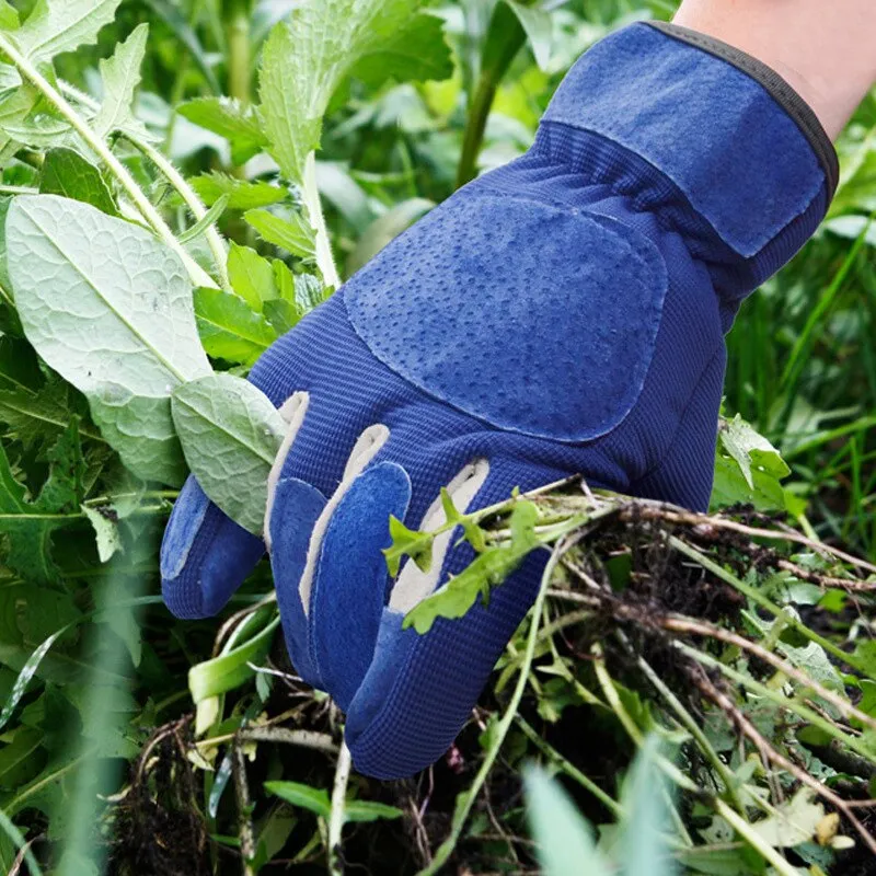 Multi-purpose Long Gardening Gloves Rose Pruning Thorn Proof Garden Gloves with Long Forearm Protection Gauntlets Unisex RE