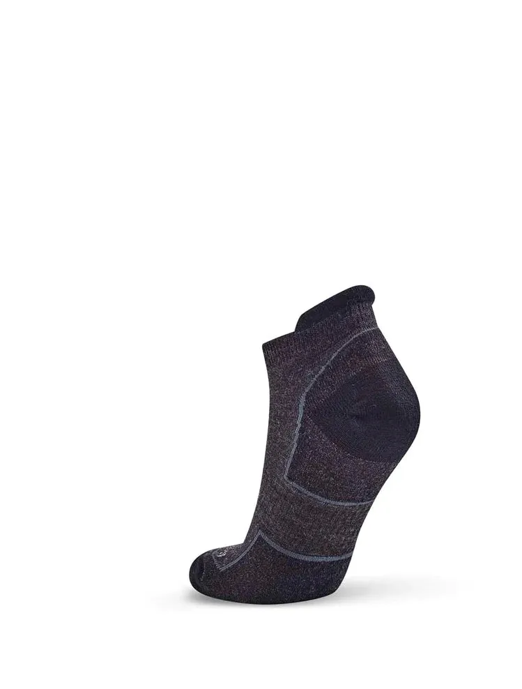 Multisport Running Wool Ankle Socks in Grey