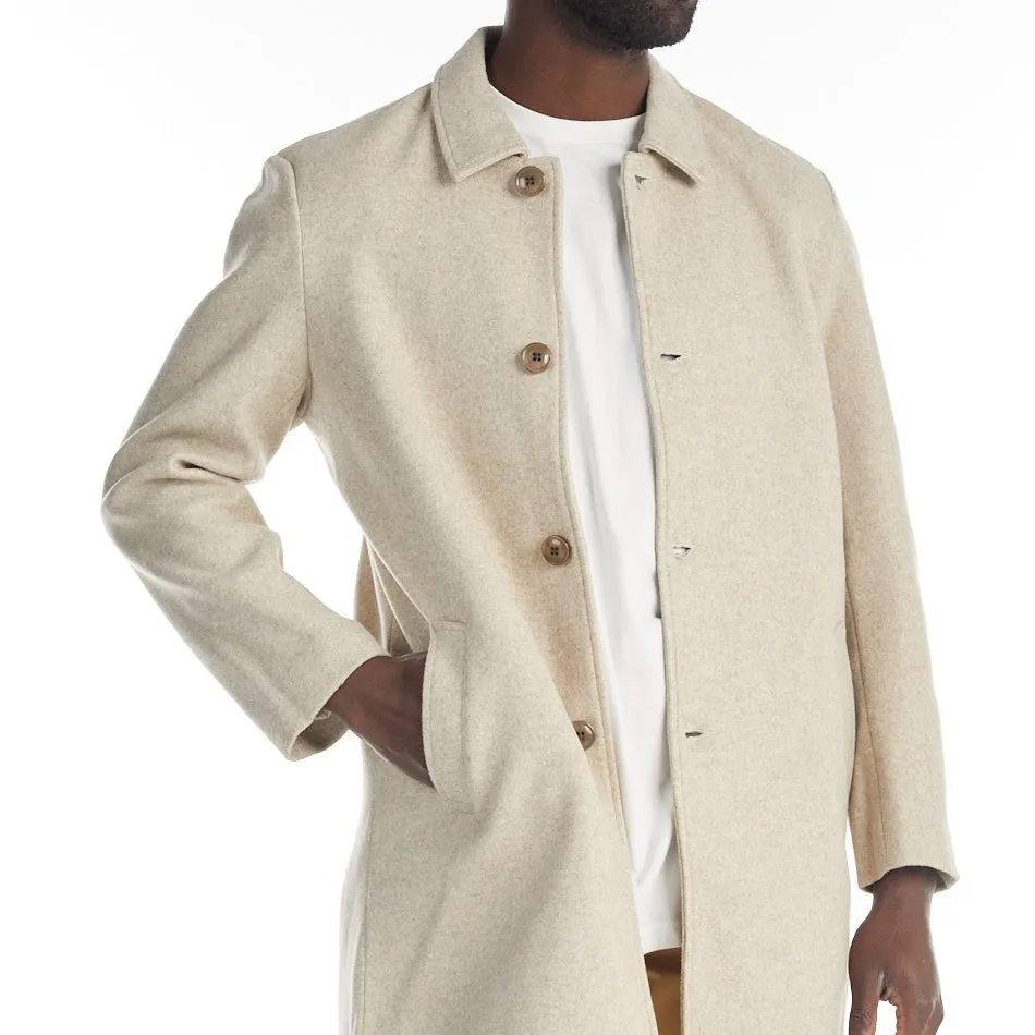 nANA jUDY Mens Butler Coat Beige