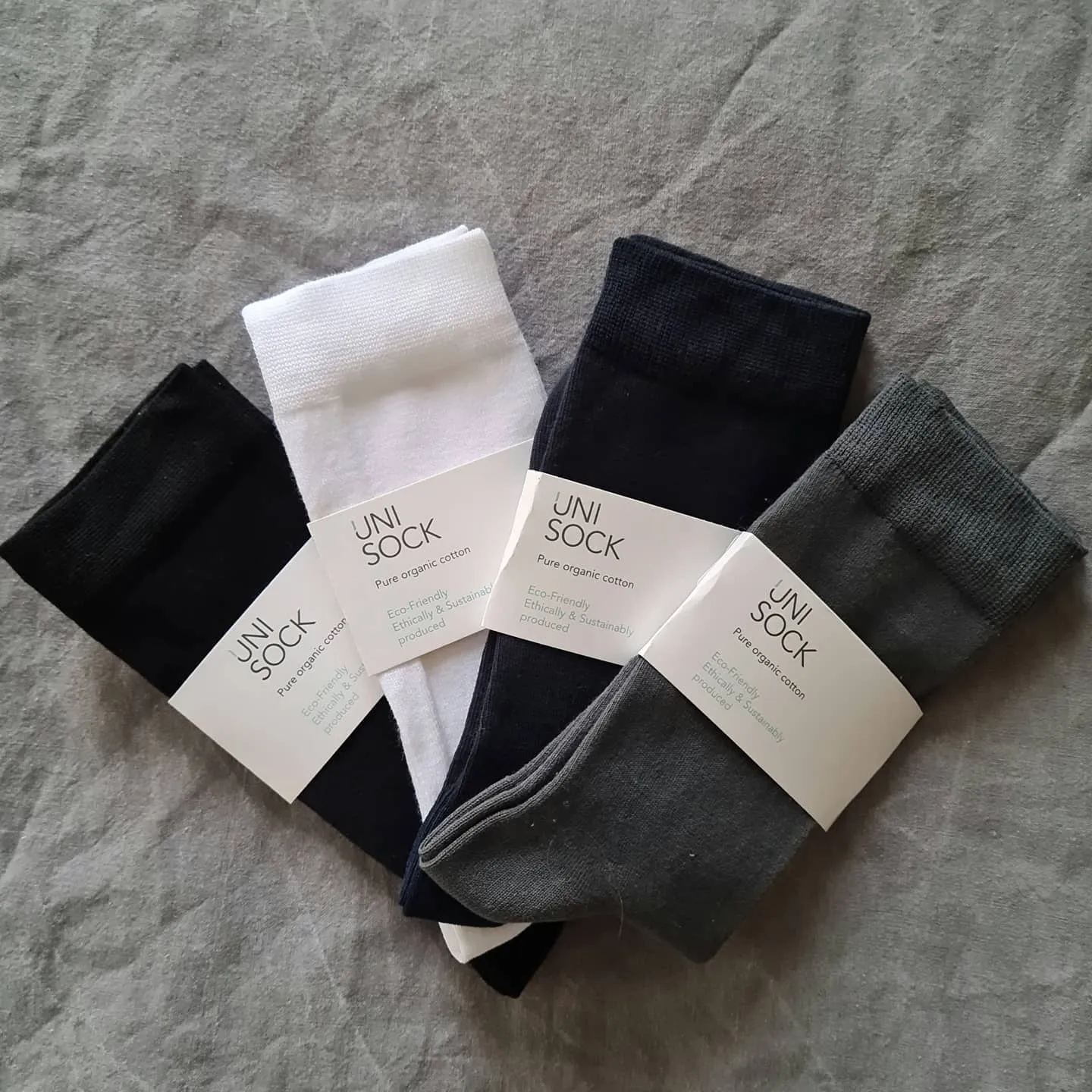 Organic Cotton Socks with Flat Seams