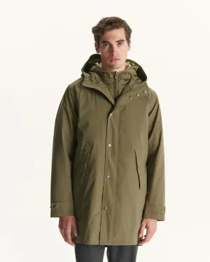 Parka réversible à capuche 5-en-1 Army Gobi