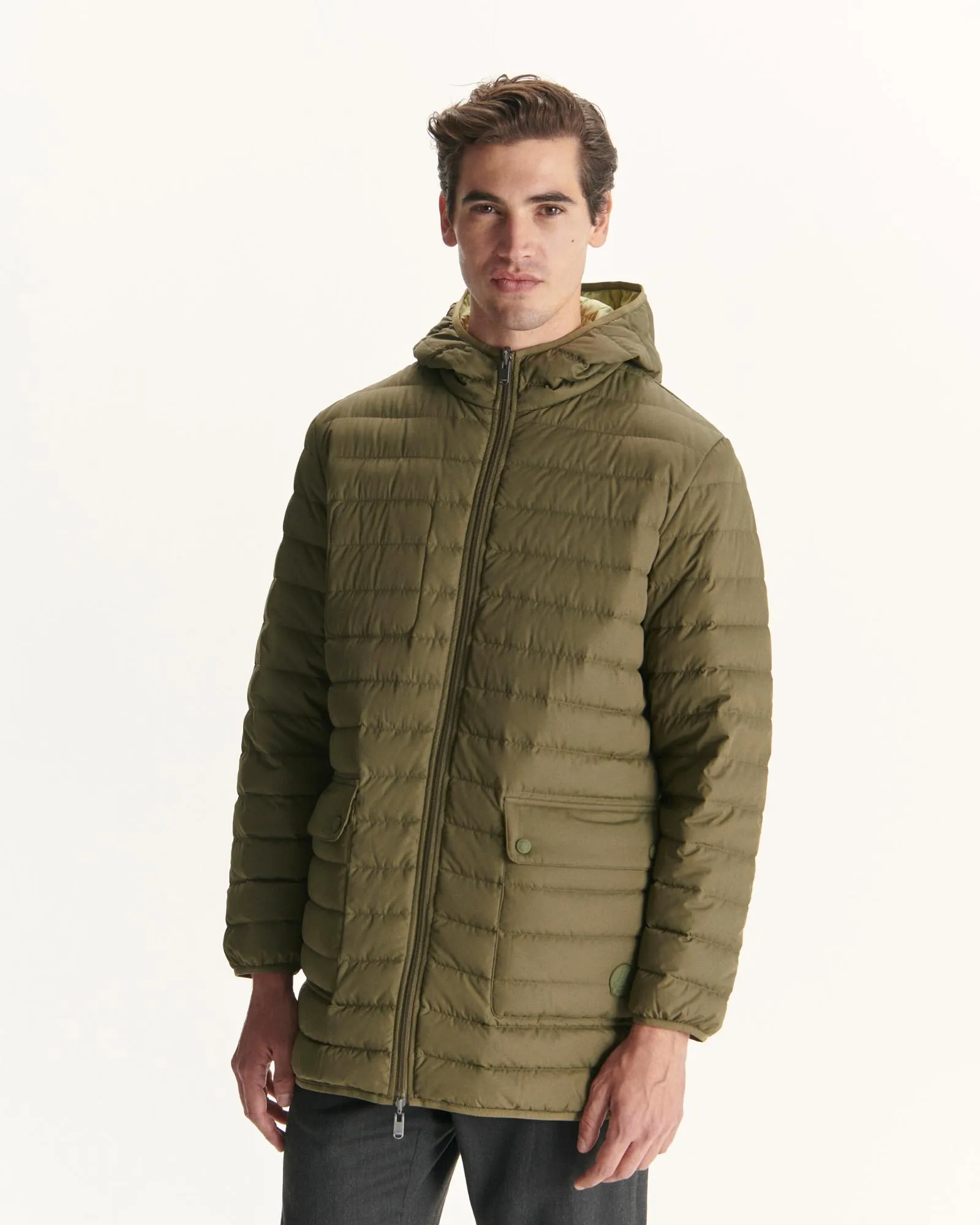 Parka réversible à capuche 5-en-1 Army Gobi