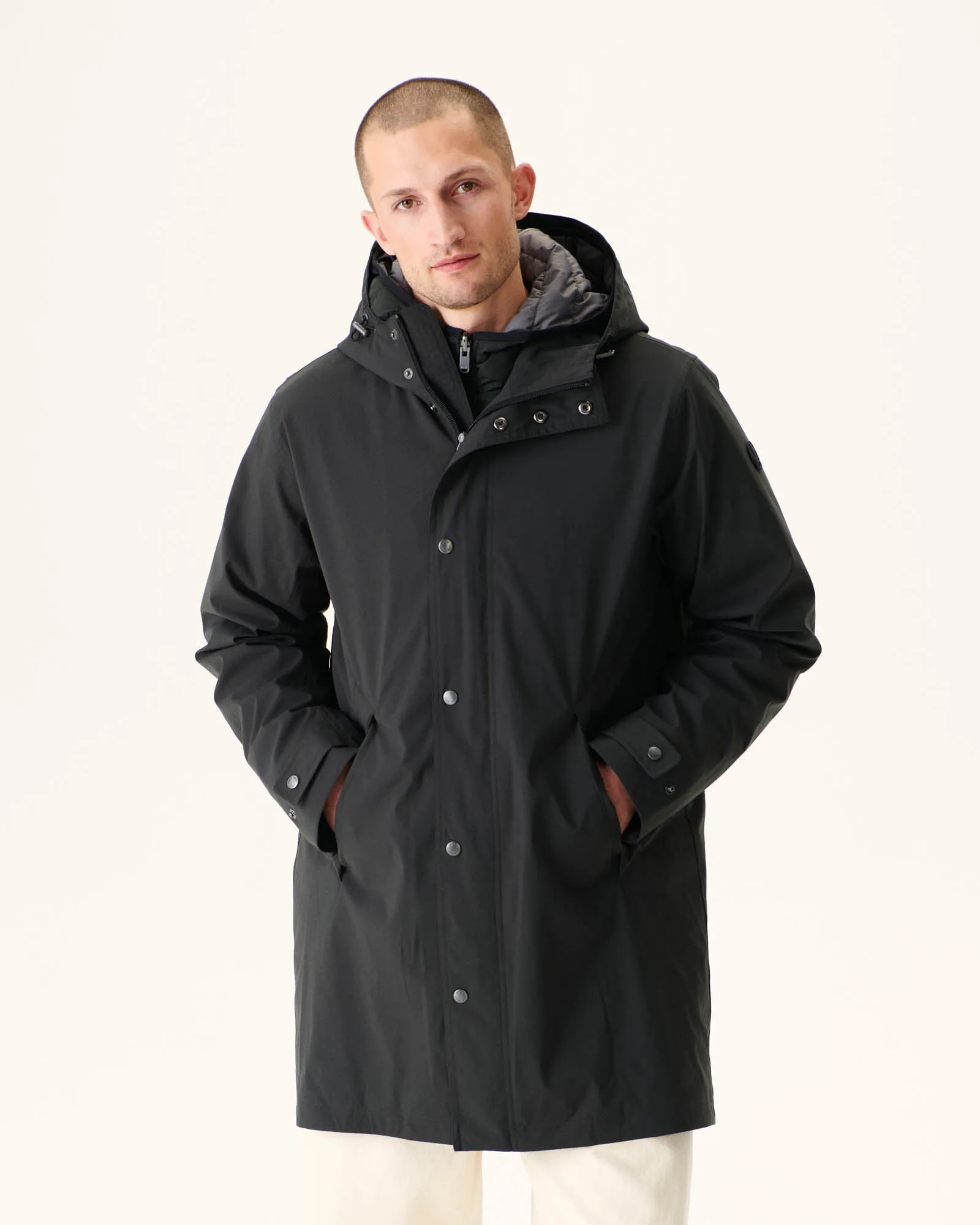 Parka réversible à capuche 5-en-1 Noir Gobi