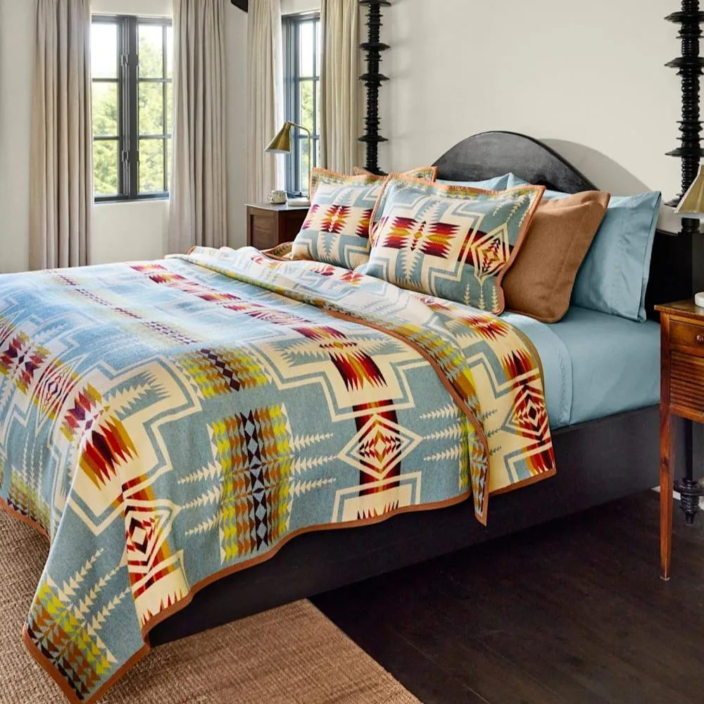 PENDLETON HARDING JACQUARD BLANKET- QUEEN