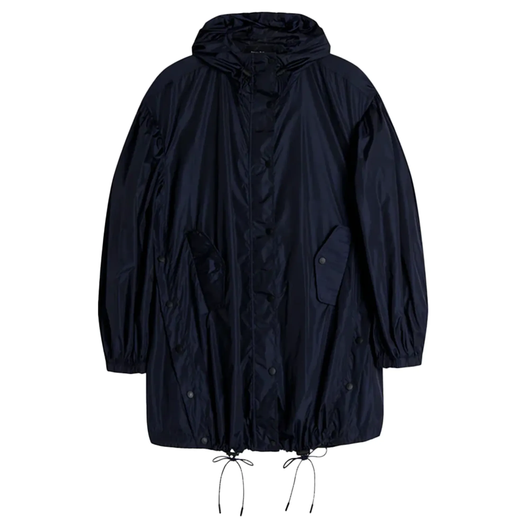 Puff Sleeve Trapeze Parka