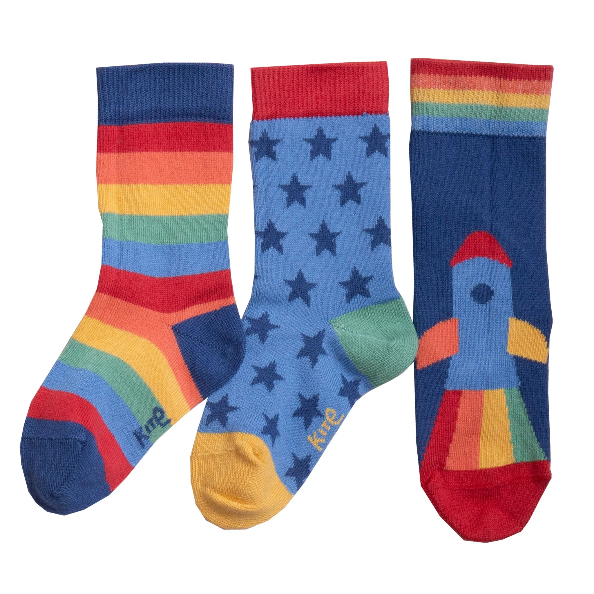 Rainbow rocket socks