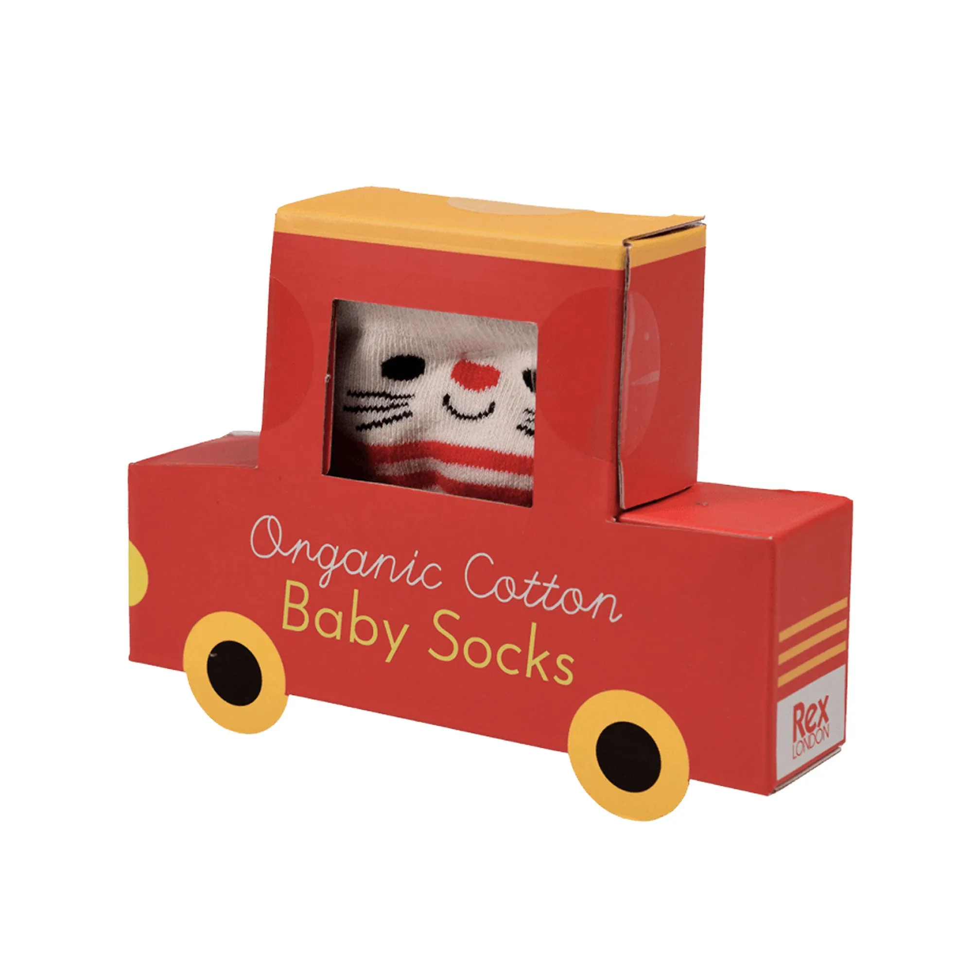 Red Cat Baby Socks