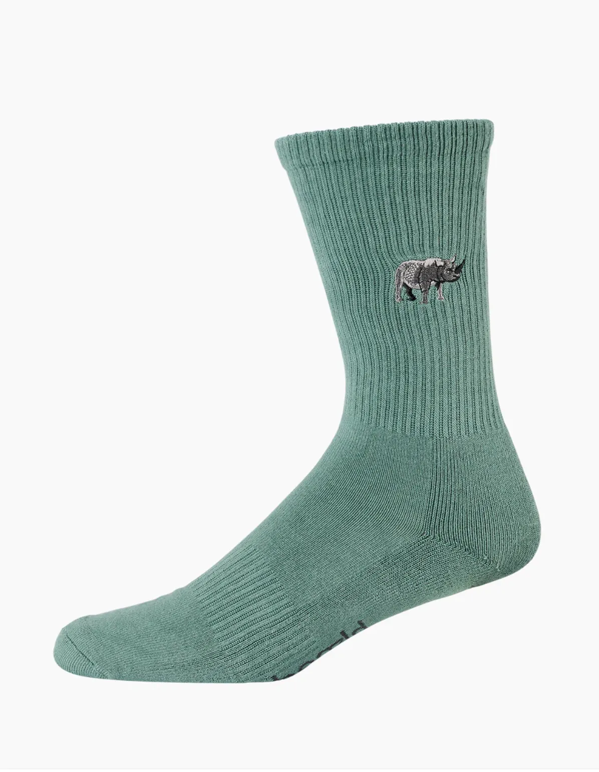 Rhino Zoo Conservation Men's Bamboo Crew Socks